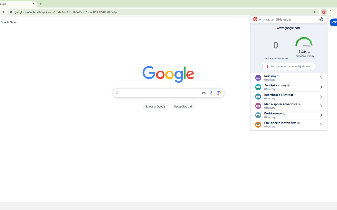 Bitdefender Google Chrome – jak działa ochrona przeglądarki?