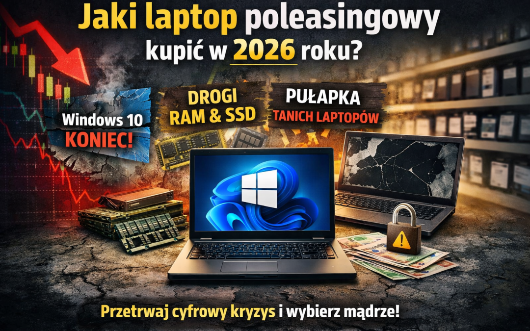 Jaki laptop poleasingowy kupić w 2026 roku? Poradnik MikroBajt