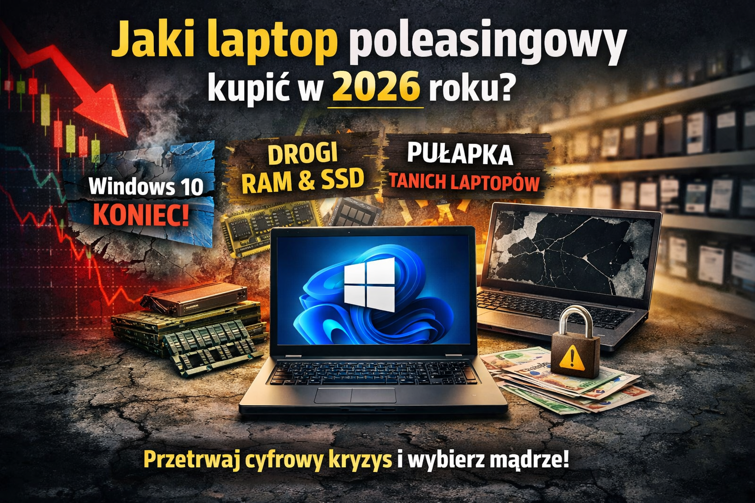 Jaki laptop poleasingowy kupić w 2026? - Kryzys IT